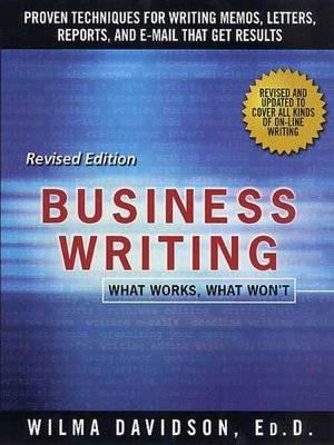 cover image of Business Writing
